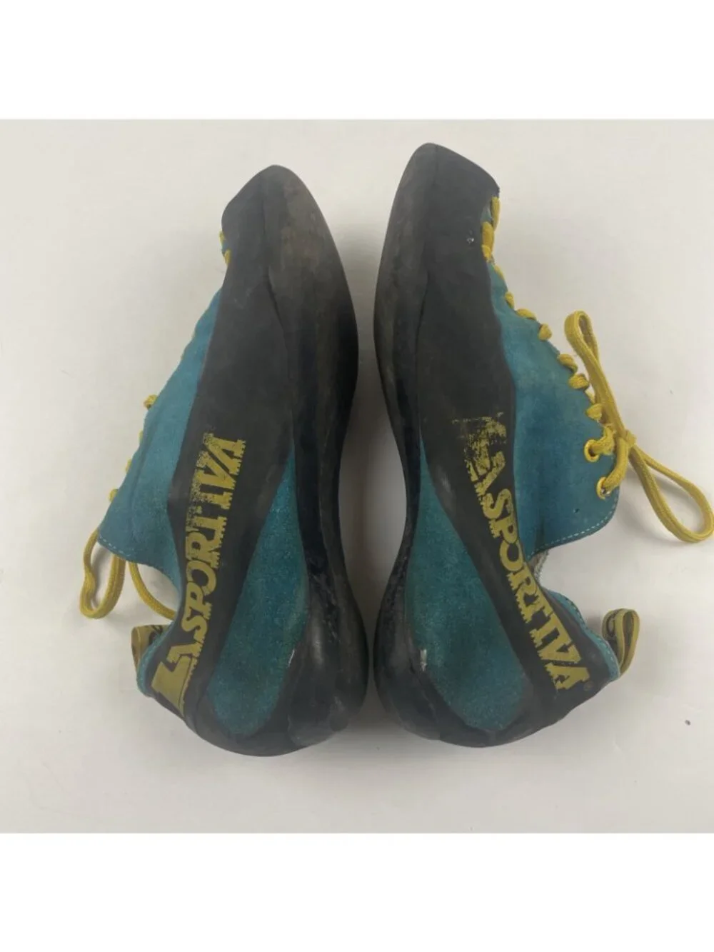Vintage La Sportiva Climbing On The Moon Label Climbing Shoes Men’s US 8 EU 41